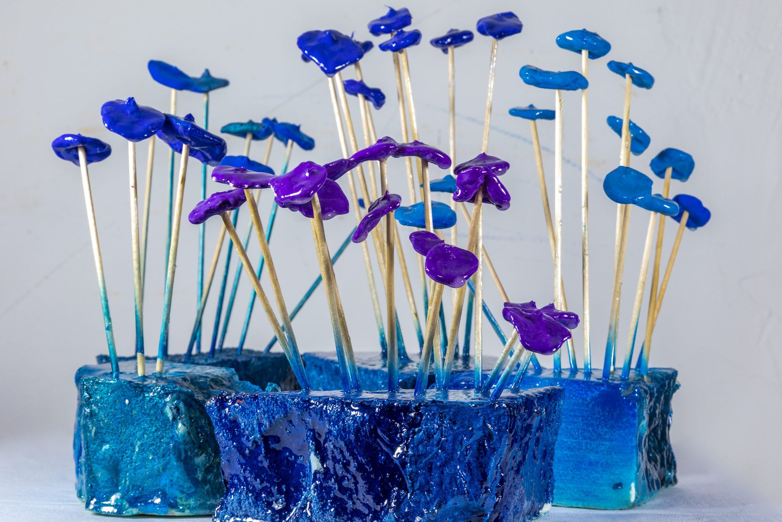 Skulptur_Floral_Blau